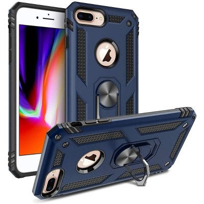 Entronix Case Compatible with iPhone 8 Plus/7 Plus - Dual-Layer Guard Gripstand