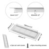 Unique Bargains Rectangle Ventilation Grille, Aluminum - 2 of 3