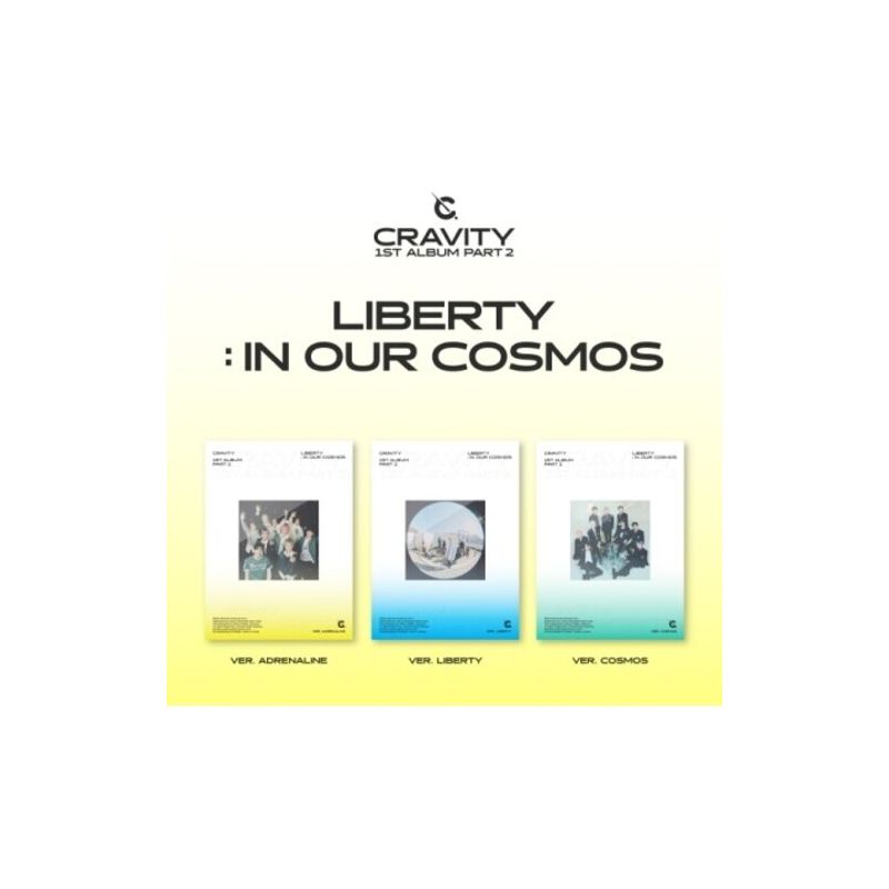 Cravity - Liberty: In Our Cosmos (incl. 124pg Photobook, 24pg Lyric Book, Photocard + Unit Photocard) (CD), 1 of 2