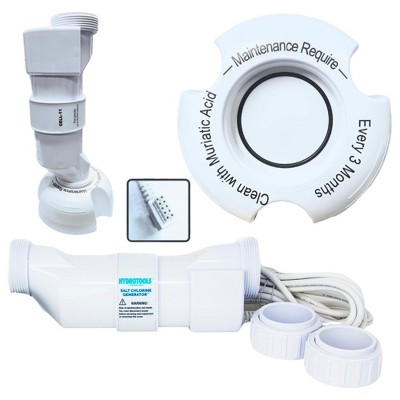 Swimline Hydrotools 87625 Salt Replacement Cell for Water Chlorine System, 13 Titanium Plates for 25K Gallon Above and Inground Pools Generators