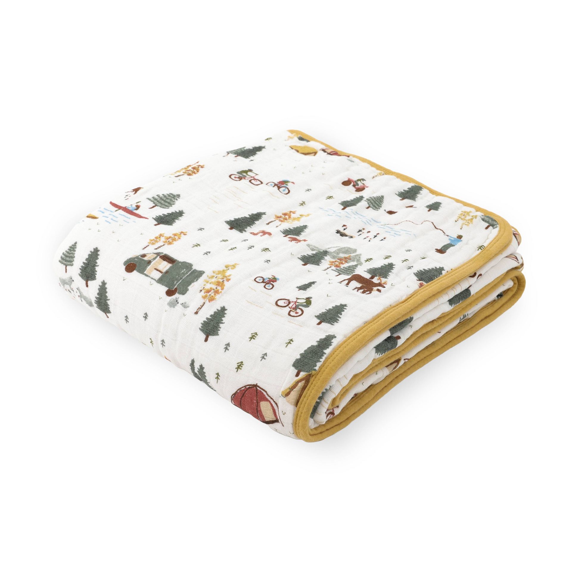 Little Unicorn Crib Organic Original Cotton Muslin Quilt