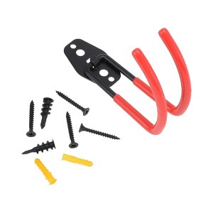 Unique Bargains Garage Storage Hooks with Screws Large Round Base Plate with Hook 5.5"x4.1"x1.4" 1 Pc - 1 of 4