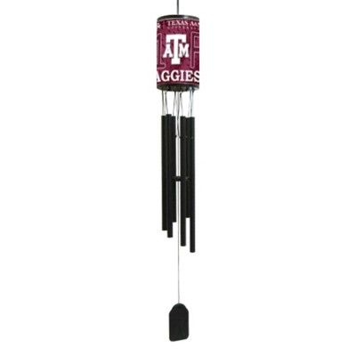 NCAA Wind Chime, #1 Fan with Team Logo - Texas A&M