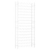 vidaXL Wine Rack for 96 Bottles White Metal - 2 of 4
