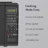 Farberware Countertop Microwave Oven with LED Display, 6 Auto-Cook Settings, 10 Power Levels, Defrost, and Child Safety Lock - 3 of 4