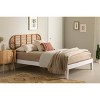 South Shore Queen Hoya Bed and Headboard Set White - 3 of 4