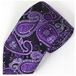 Men's Paisley 3.35 Inch Wide And 58 Inch Long Woven Neckties - 1 of 4