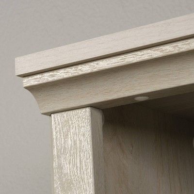 Chalked Chestnut 5-Shelf Adjustable Wood Bookcase