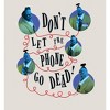Beetlejuice Beetlejuice Don't Let The Phone Go Dead Adult Long Sleeve Hoodie - 2 of 3
