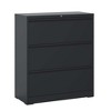 NicBex 3 Drawer Mobile File Cabinet with Lock Metal Filing Cabinets Under Desk Storage for Home Office Organizer - 3 of 4
