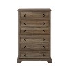 Arina 6 Drawer Dresser, Tall Chest for Clothes, Storage Cabinet for Bedroom and Living Room, Indoor Furniture - The Pop Home - image 4 of 4