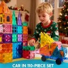 Joyfy 110Pcs Magnetic Tiles for Kids Aged 3-8, STEM Toy Building Block Set Magnet Blocks Birthday Christmas Gift for 3 4 5 6 7 8 Year Old Boys & Girls - 2 of 4