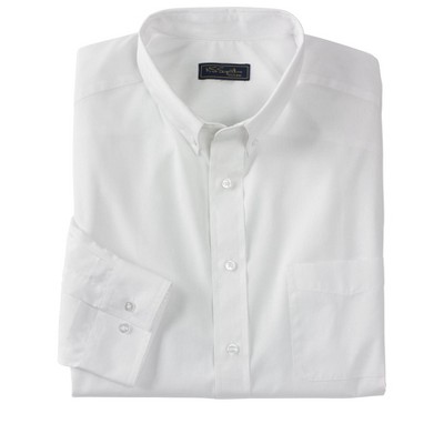 KingSize Men's Big & Tall Tall Wrinkle-Free Button-Down Collar Dress Shirt