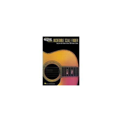 Hal Leonard Incredible Scale Finder Book