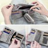 BEAFUP Womens Bifold Wallets,RFID Blocking Leather Wallet with 15 Card Slots and ID Window & Zipper Coin Purse for Daily Use,Commuting - 4 of 4