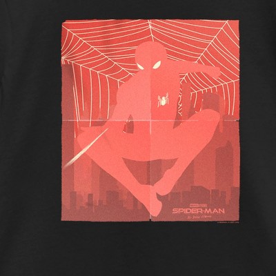 Marvel Girl's Marvel Spider-Man: No Way Home Red Poster T-Shirt - Black - X Large — фото 2