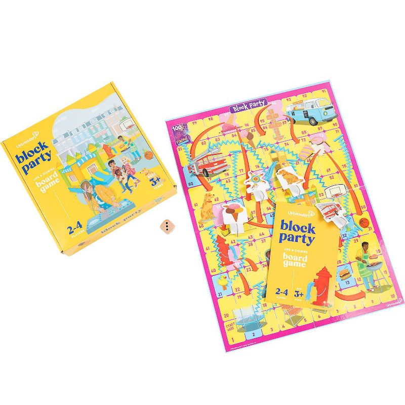 Upbounders by Little Likes Kids Block Party Board Game, 1 of 5