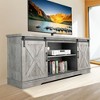 TV Stand for 65 Inch TV - Modern Entertainment Center with Storage, Barn Doors, and Shelves, Tall TV Media Console Table for Living Room - 4 of 4