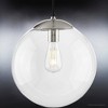 Urban Ambiance Luxury Minimalist Pendant 12.5''H x 12''W,  Brushed Nickel Finish,  Canton Collection, UHP4016 - 4 of 4