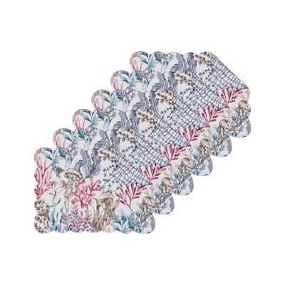 C&F Home Delphina Reef Cotton Placemat Machine Washable Set of 6