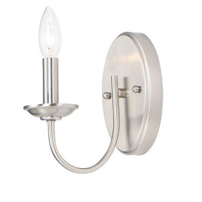 Maxim Lighting Logan 1 - Light Wall Light in  Satin Nickel