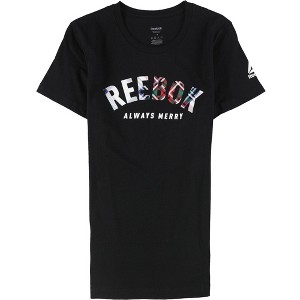 Reebok Womens Always Merry Graphic T-Shirt - 1 of 2