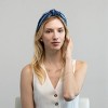 LXLM by Locks & Mane Denim Headband - Blue - 3 of 3