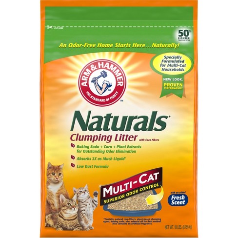 Cat litter without store dust