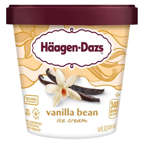 Haagen Dazs Vanilla Bean Ice Cream - 14oz - image 1 of 4