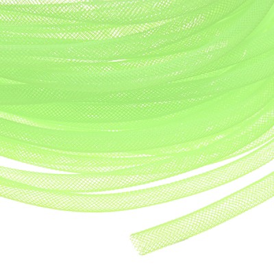 Unique Bargains Elastic Fabric Durable Mesh Tubing Multipurpose Use Waterproof Mesh Tube Ribbon 1 Pc