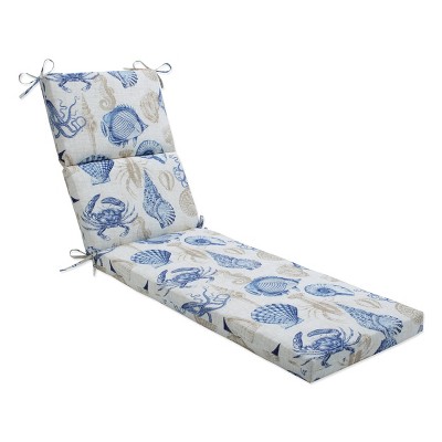 Pillow Perfect Chaise Lounge Cushion - Sealife