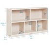 ECR4Kids 5-Compartment Mobile Storage Cabinet, 30in, 1 - 2 of 4