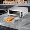 Winado 18.7 In. 1100W Electric Countertop Single Deck Pizza Oven Outdoor Pizza Oven - 2 of 4