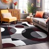 World Rug Gallery Modern Geometric Area Rug:  Stain-Resistant,  Low Pile,  Indoor Runner - 2 of 4