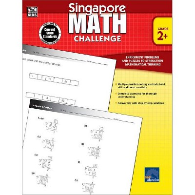 Singapore Math Challenge, Grades 2 - 5 - (Paperback)