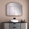 Howard Elliott 42"x36" Arched Metal Framed Wall and Accent Mirror Gold: No Assembly, Rustic Charm - 2 of 4