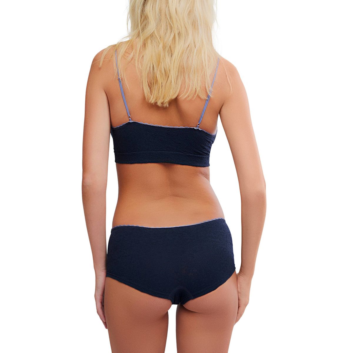 intimately fp Women's Seamless Lace Low - Rise Boy Shorts Underwear - thumbnail 7