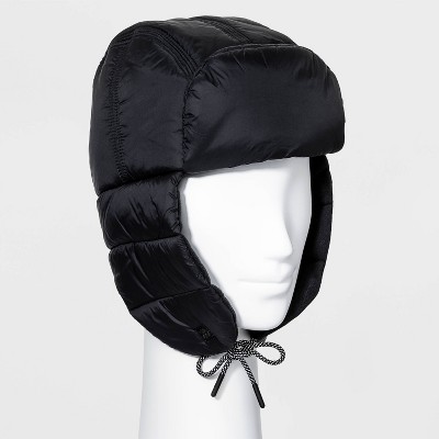 Women's Polyshell Trapper Hat - All in Motion™ Black