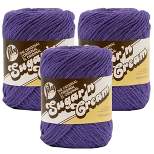 (Pack of 3) Lily Sugar'n Cream Yarn - Solids-Grape