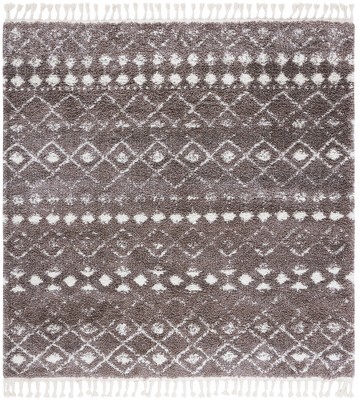 Berber Fringe Shag BFG516 Power Loomed Rug - Safavieh