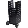 Firewood Cart, fireplace log rolling cart, wood rack , heavy duty in door outdoor rolling cart - 4 of 4
