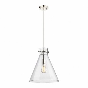 Newton Cone - 1 Light Pendant In Industrial Style-16.5 Inches Tall and 14 Inches Wide - 1 of 1