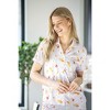 Hello Mello Women's Carried Away Lounge Short Sleeve Shirts Pajama Tops - 4 of 4