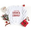 Simply Sage Market Hot Cocoa and Christmas Lights Sweatshirt - 3 of 4
