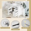 Mshliw 30 Inch Modern Bathroom Vanity with Sink, Freestanding Storage Cabinet with 2 Drawers, Tip-Out Drawer and Door Organizer - 3 of 4