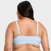 Women's Waffle Bunny Fair Isle Print Triangle Bra - Wild Fable™ - 2 of 4