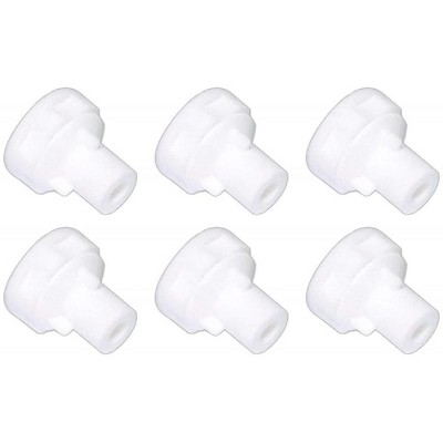 Nispira CPAP Disposable Air Inlet Filter Replacement Compatible with Devilbiss Pulmoneb Pulmo-Aide 3655D, 6 Units