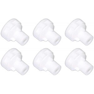 Nispira CPAP Disposable Air Inlet Filter Replacement Compatible with Devilbiss Pulmoneb Pulmo-Aide 3655D, 6 Units - 1 of 1