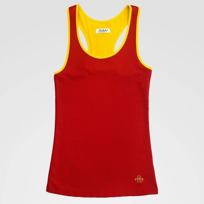 NCAA Iowa State Cyclones Yoga Tank Top - Crimson S