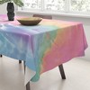 Emanuela Carratoni Boho Rainbow Tie Dye Tablecloth -Deny Designs - 3 of 3
